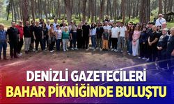 Denizli Gazetecileri Bahar Pikniğinde Buluştu