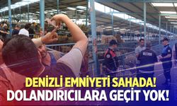 Denizli Emniyetinden kurban pazarında sıkı markaj!