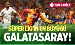 Süper Lig'de şampiyon Galatasaray!