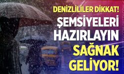 Denizli’ye önce kavurucu sıcak, sonra yağmur!