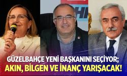 Güzelbahçe yeni başkanını seçiyor; Akın, Bilgen ve İnanç yarışacak!