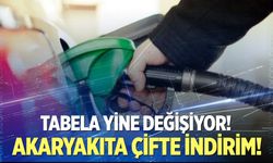 Akaryakıta çifte indirim geliyor!