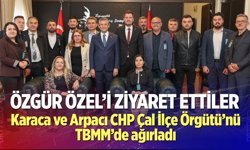 CHP Genel Başkanı Özgür Özel’i Ziyaret Ettiler