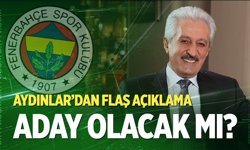 Mehmet Ali Aydınlar aday olacak mı? İşte flaş açıklama...
