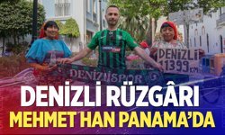 Denizlili gezgin Mehmet Han Panama’da Denizli rüzgârı estirdi