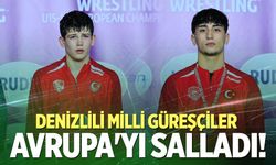 Denizlili güreşçiler Avrupa üçüncüsü oldu