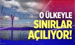 Tarihi gelişme! Sınırlar açılıyor...