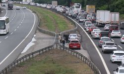 Erkenden yola çıkan tatilciler yoğunluk oluşturdu