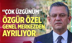 "Geri gelmek üzere çıkıyorum"