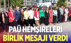 PAÜ Hemşireleri Birlik Mesajı Verdi