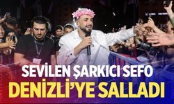 Sevilen sanatçı Sefo Denizli'yi salladı