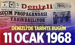Denizli’de Tarihte Bugün – 11 Mayıs 1968