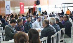 Tavas'ta emeğin bayramı sofrada kutlandı