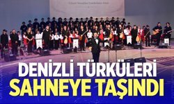 Denizli türküleri sahneye taşındı