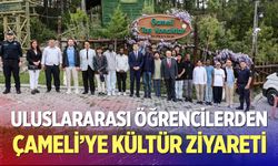Uluslararası öğrencilerden Çameli’ye kültür ziyareti