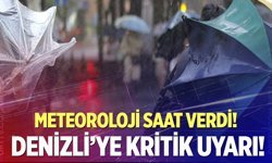 Denizli’ye yağmur uyarısı; Bu saatlere dikkat!