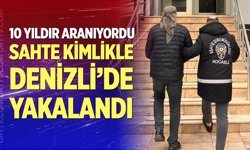 Sahte kimlikle Denizli'de yakalandı