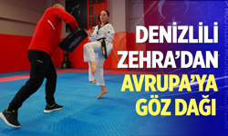 Denizlili sporcu Zehra Orhan Avrupa’yı fethetmeye gidiyor