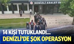 Denizli'de şok operasyon
