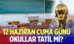 12 Haziran okullar tatil mi ?