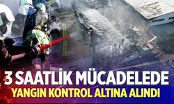 Yangın kontrol altına alındı
