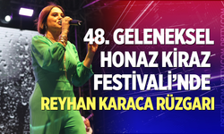 48. Geleneksel Honaz Kiraz Festivali'nde Reyhan Karaca Rüzgarı
