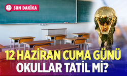 12 Haziran okullar tatil mi ?