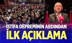 İstifa depreminin ardından ilk açıklama