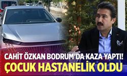 Cahit Özkan Bodrum'da kaza yaptı! Çocuk hastanelik oldu