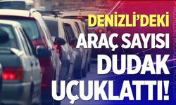 Denizli’de trafikte kaç bin araç var?