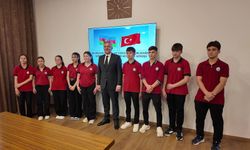 Denizli heyetine Azerbaycan'da sıcak karşılama
