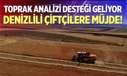 Denizlili Çiftçiye Toprak Analizi Desteği