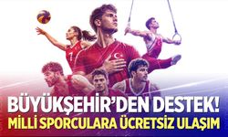 Denizli Büyükşehir’den milli sporculara ücretsiz ulaşım desteği