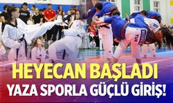 Çocuklar Yazı Sporla Karşıladı