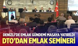 Denizli’de Emlak Gündemi Masaya Yatırıldı