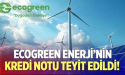 Ecogreen Enerji’nin Kredi Notu Teyit Edildi!