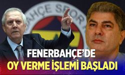Fenerbahçe'de oy verme işlemi başladı