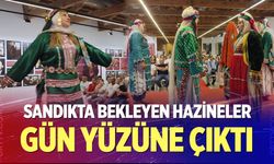 Denizli’de sandıkta bekleyen hazineler gün yüzüne çıktı