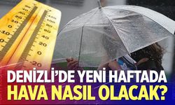 Denizli'de yeni haftada hava nasıl olacak?
