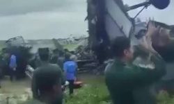 Hindistan'da düşen nakliye uçağında 5 asker öldü