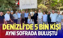 Hisarlılar Dayanışma Gününde 5 Bin Kişi Aynı Sofrada Buluştu