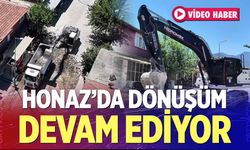 Honaz Eski Sanayi Sitesi’nde kilit parke yenileme çalışması başladı