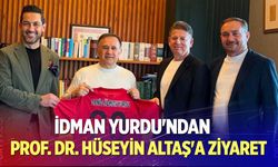İdman Yurdu'ndan Prof. Dr. Hüseyin Altaş'a Ziyaret