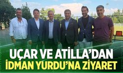 Uçar ve Atilla’dan İdman yurdu’na ziyaret