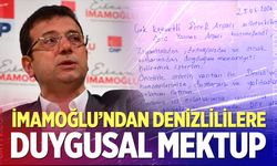 İmamoğlu'ndan Denizlililere Duygusal Mektup