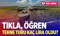 Işıklı Gölü'nde nilüfer şöleni! İşte güncel tekne fiyatları