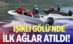 Işıklı Gölü’nde av sezonu başladı: Balıkçılar "vira bismillah" dedi!