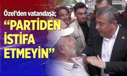 Özgür Özel vatandaşa istifa sözleri; “Bekleyin…”