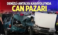 Denizli-Antalya Karayolu'nda Can Pazarı
