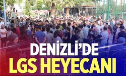 Denizli'de LGS heyecanı